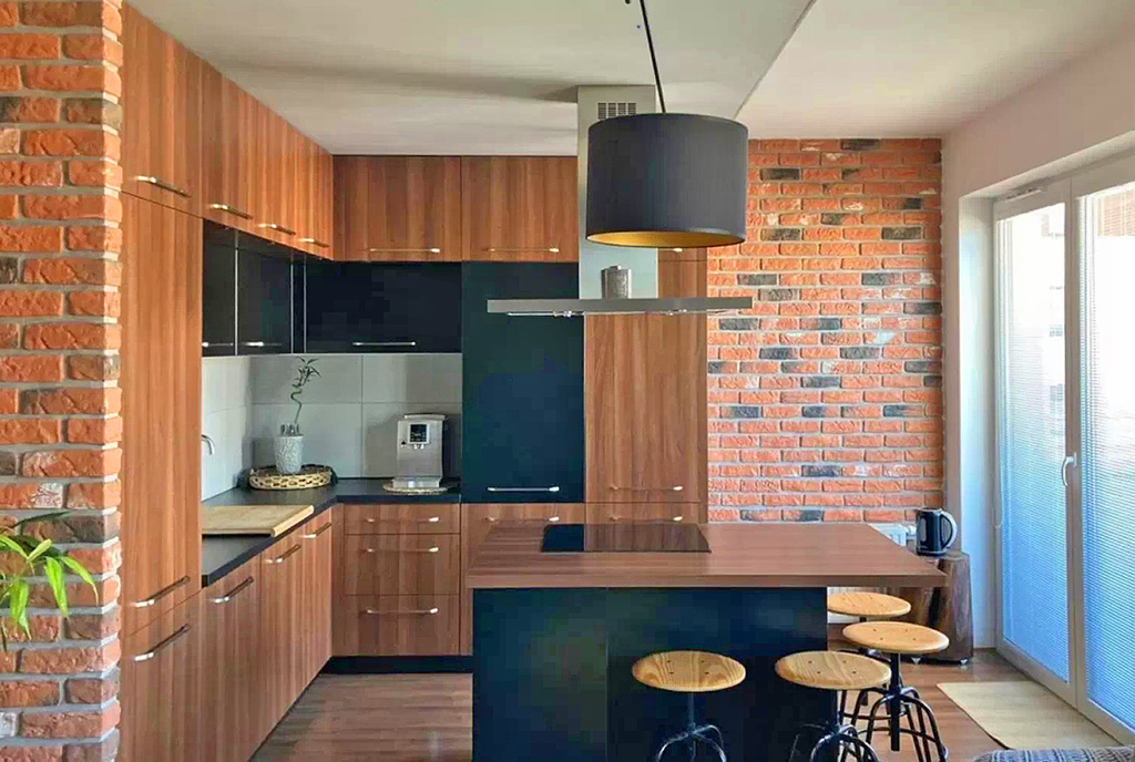 funkcjonalna kuchnia w ekskluzywnym apartamencie do sprzedaży Gdańsk