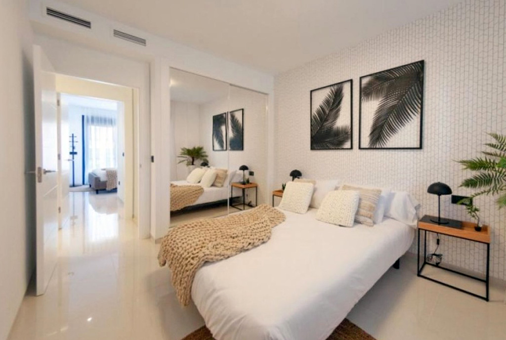 prywatna sypialnia w luksusowym apartamencie na sprzedaż Hiszpania (Guardamar del Segura)