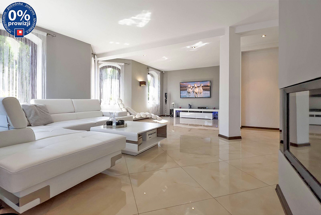 zapierające dech w piersiach wnętrze ekskluzywnej willi do sprzedzy Częstochowa (okolice)