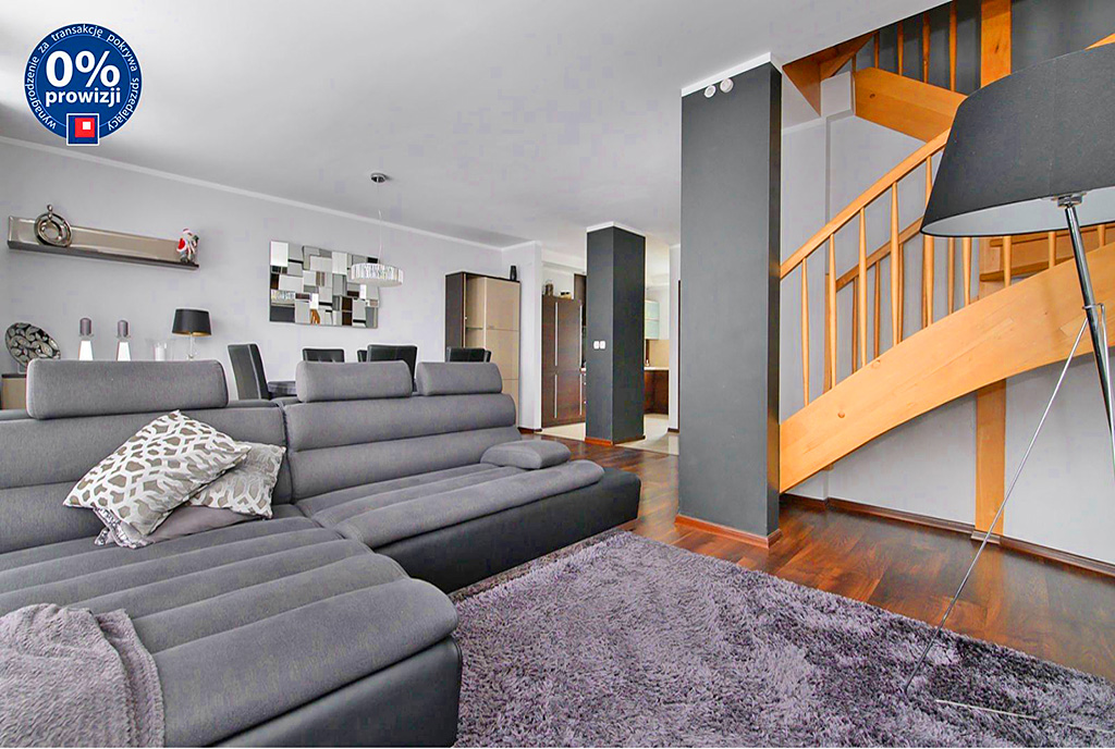 ciekawa aranżacja wnętrza luksusowej willi do sprzedaży Gdynia (okolice)