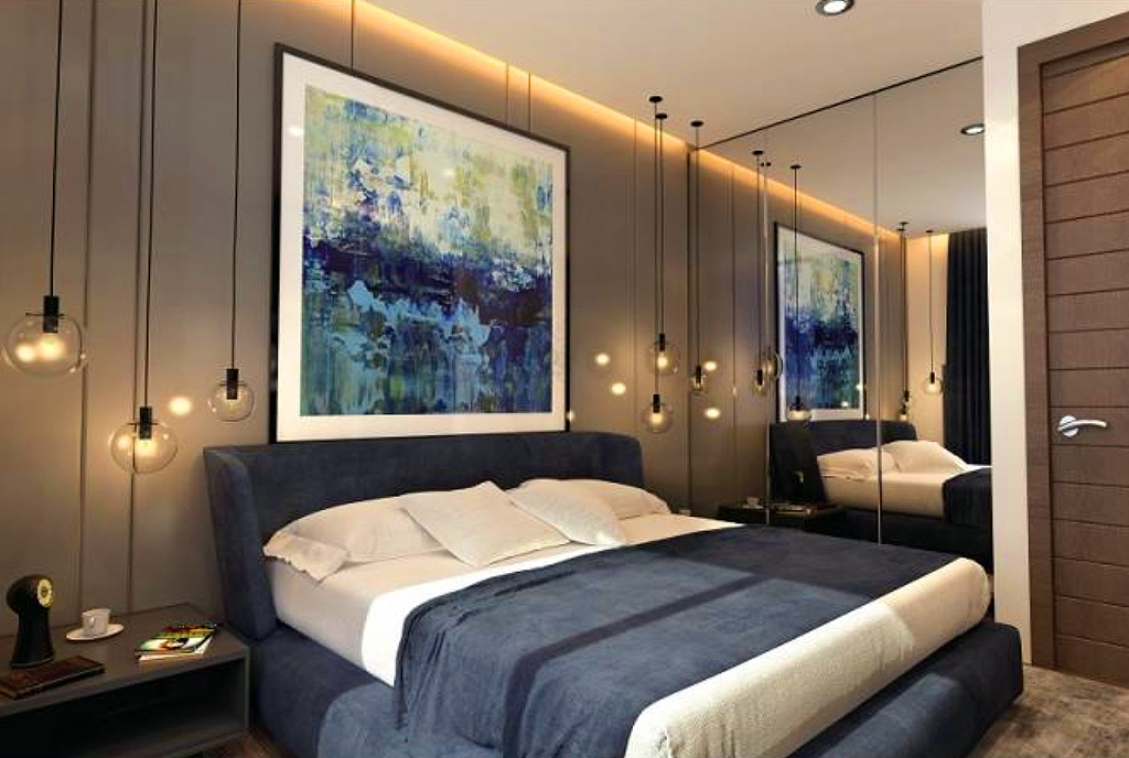 prywatna sypialnia w ekskluzywnym apartamencie do sprzedaży Cypr (Iskele)