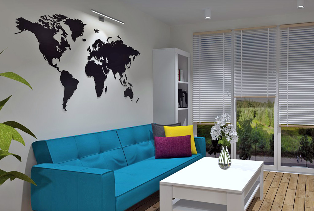 fragment jednego z pokoi w luksusowym apartamencie na sprzedaż Częstochowa (okolice)