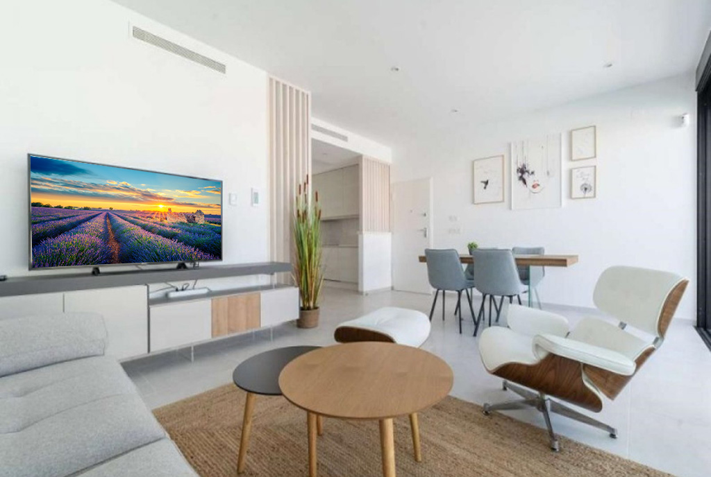 słoneczne wnętrze w ekskluzywnej willi do sprzedaży Hiszpania (San Pedro del Pinatar)