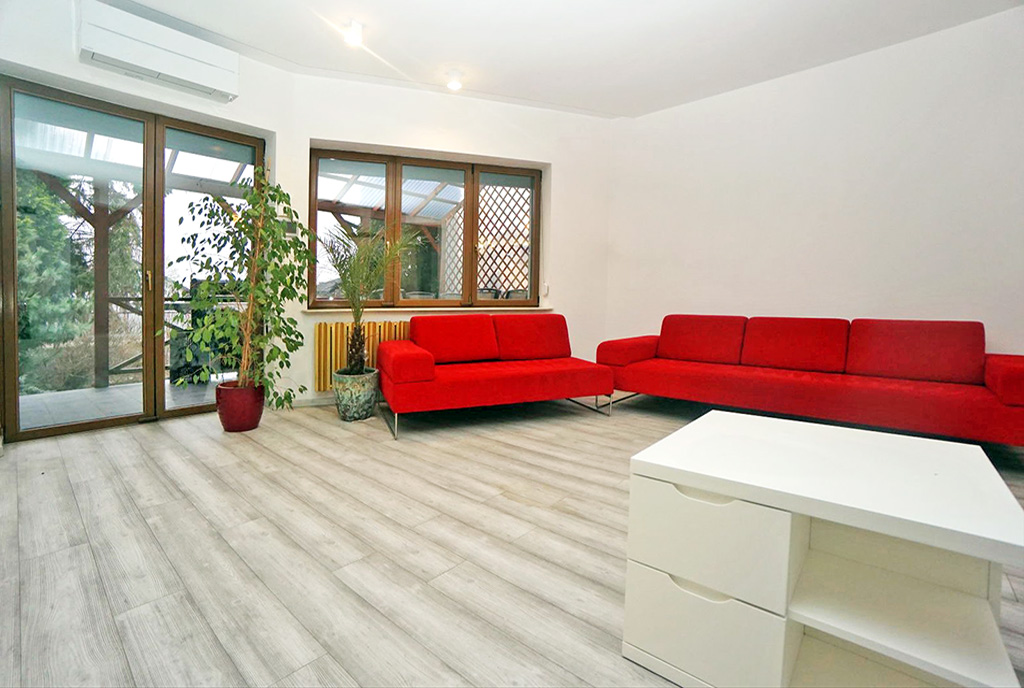słoneczny salon w luksusowej willi na sprzedaż Piotrków Trybunalski
