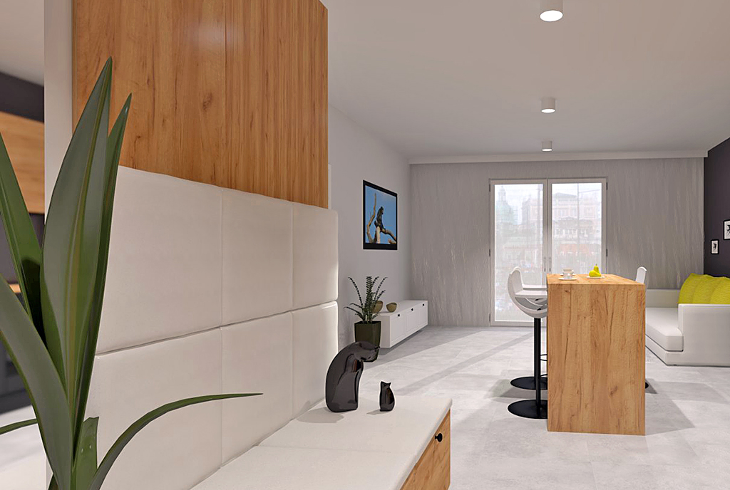 imponujący salon w luksusowym apartamencie na sprzedaż Częstochowa