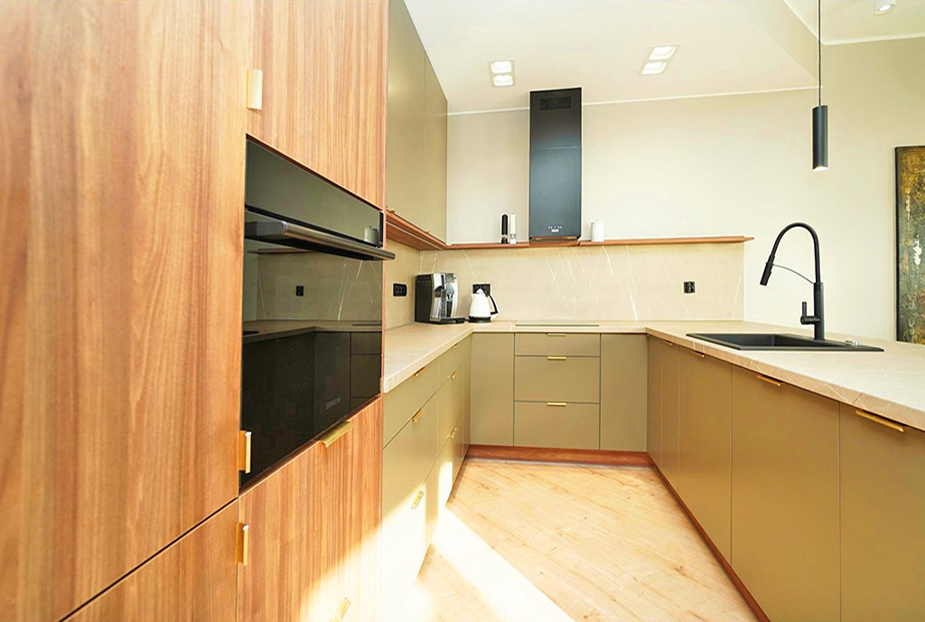 designerska kuchnia w luksusowym apartamencie na sprzedaż Elbląg