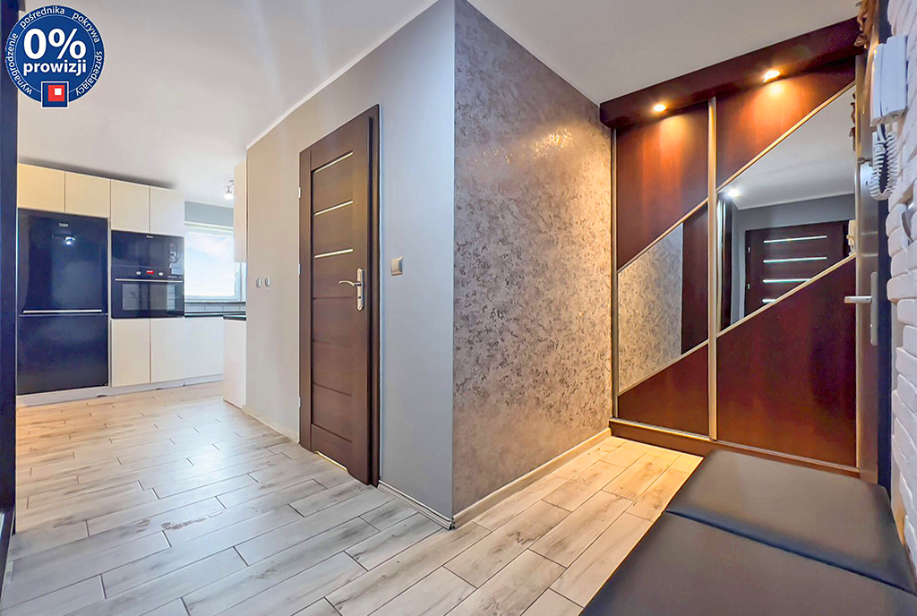 funkcjonalny rozkład pomieszczeń w ekskluzywnym apartamencie na sprzedaż Katowice (okolice)