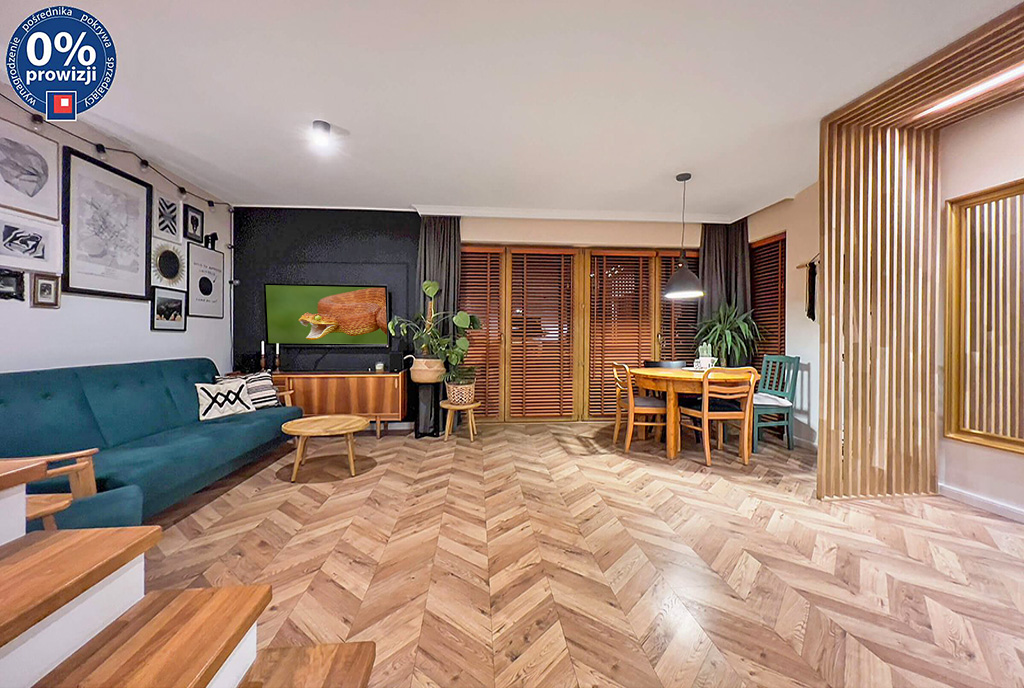 futurystyczne wnętrze ekskluzywnego apartamentu do sprzedaży Katowice (okolice)