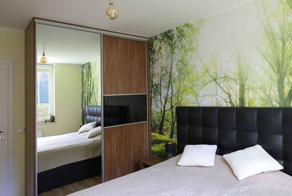 zaciszna sypialnia w luksusowym apartamencie do sprzedaży Gdańsk