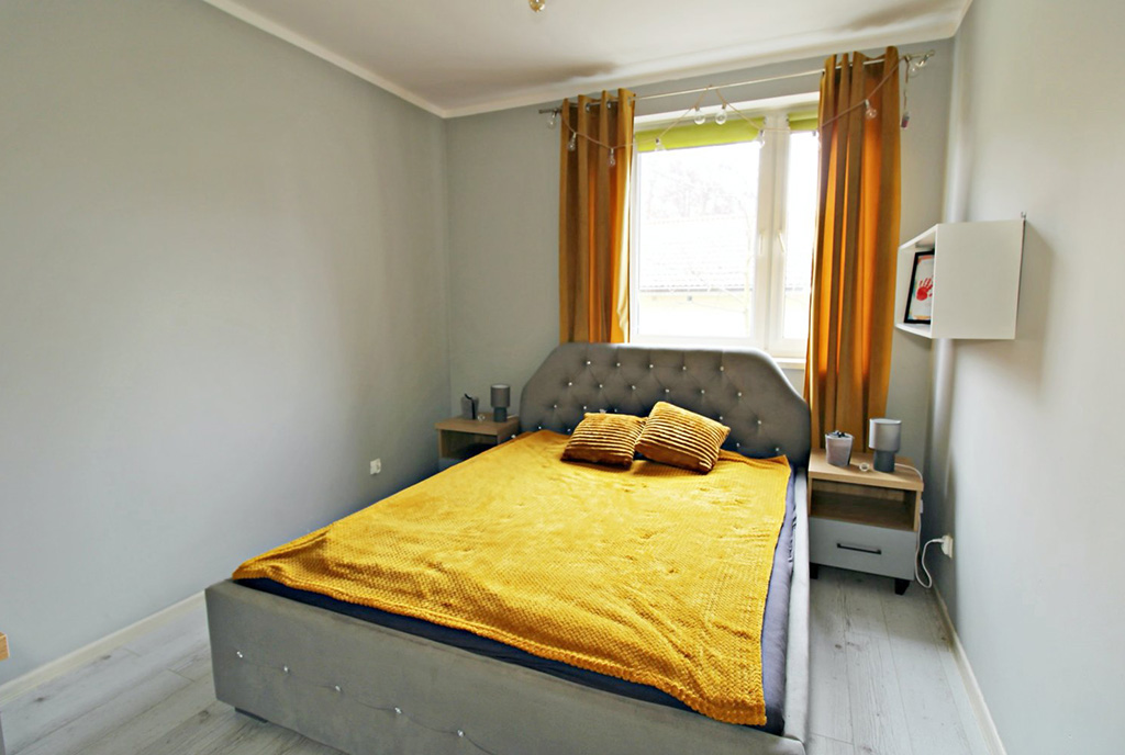 jeden z komfortowych pokoi w luksusowym apartamencie do sprzedaży Gorzów Wielkopolski
