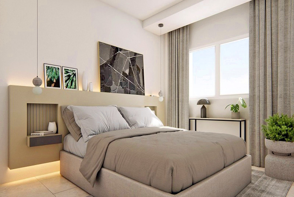 prywatna sypialnia w ekskluzywnym apartamencie na sprzedaż Hiszpania (Torreblanca)