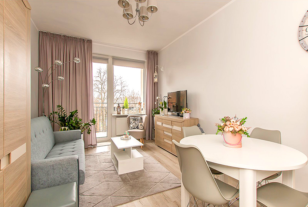 kameralne wnętrze ekskluzywnego apartamentu do sprzedaży Poznań