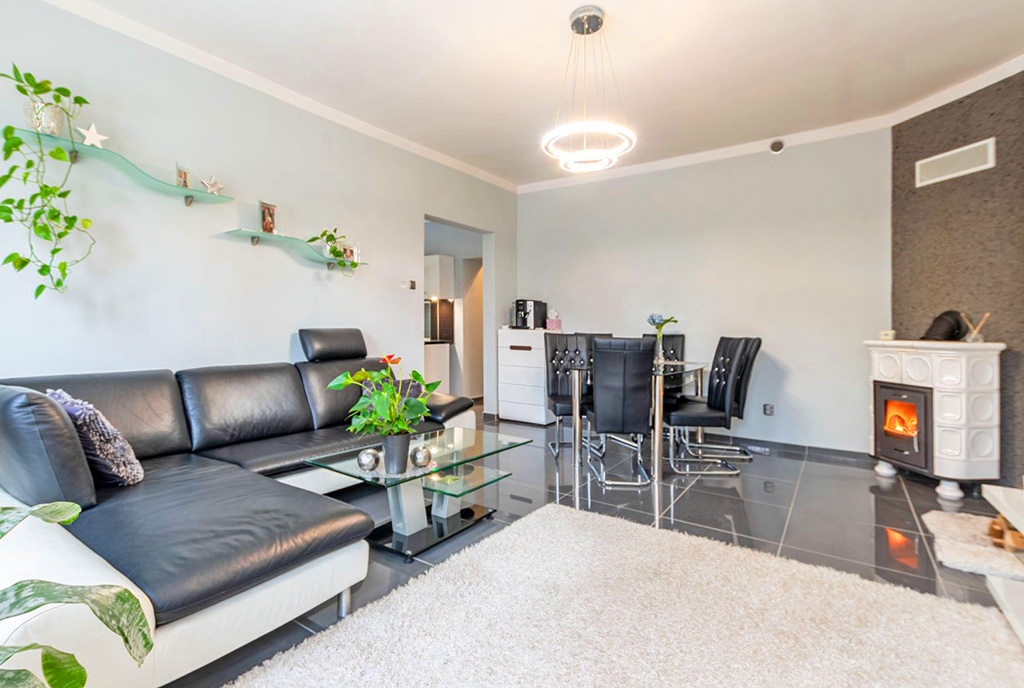 imponujące wnętrze luksusowego apartamentu do sprzedaży Mazury