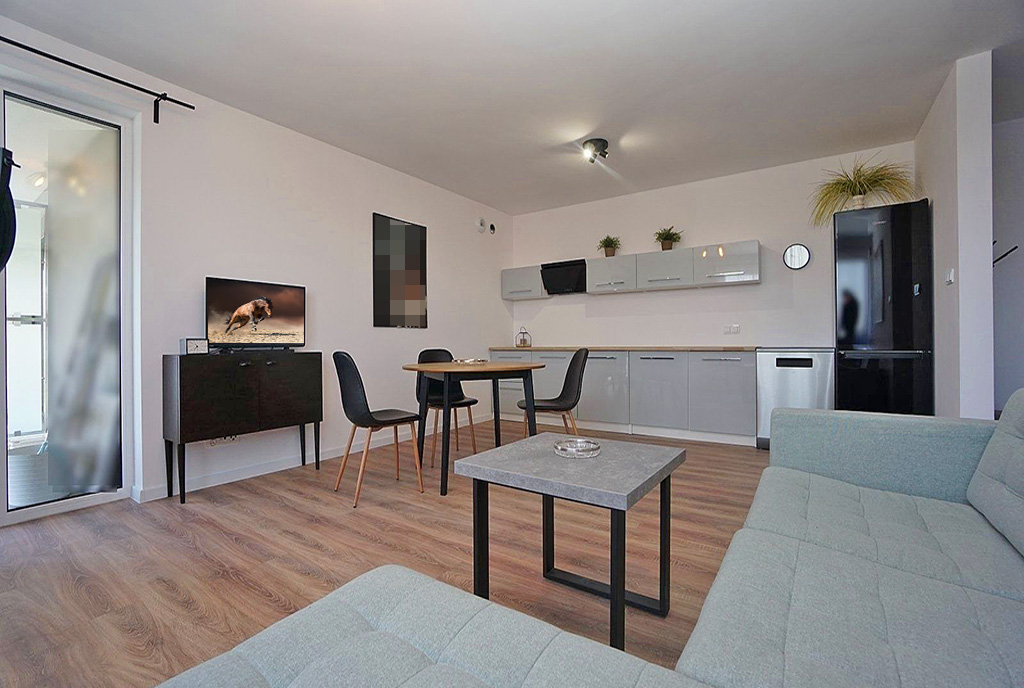nowoczesna aranżacja wnętrza ekskluzywnego apartamrntu do sprzedaży Piotrków Trybunalski
