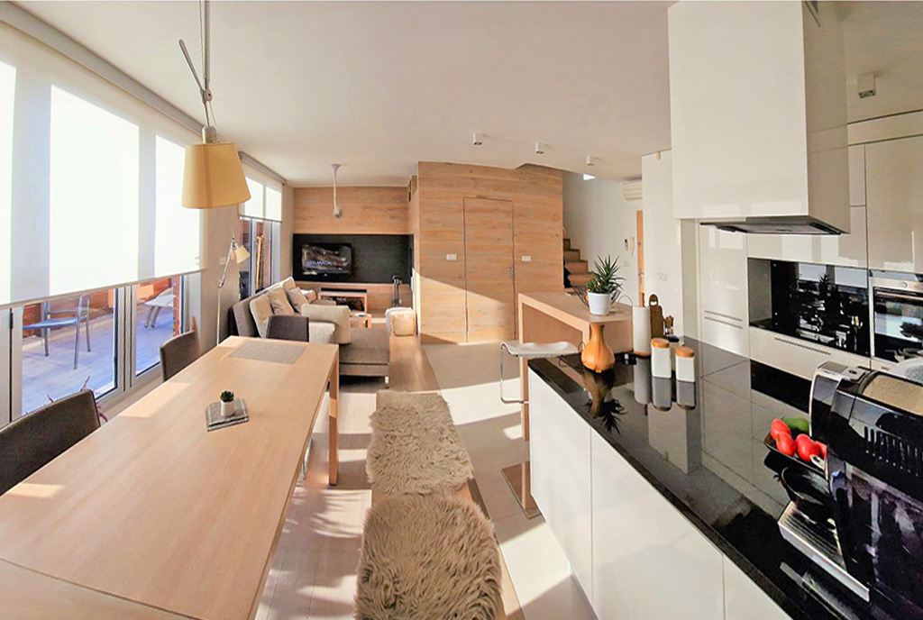 nowoczesny design wnętrza ekskluzywnego apartamentu na sprzedaż Ustroń