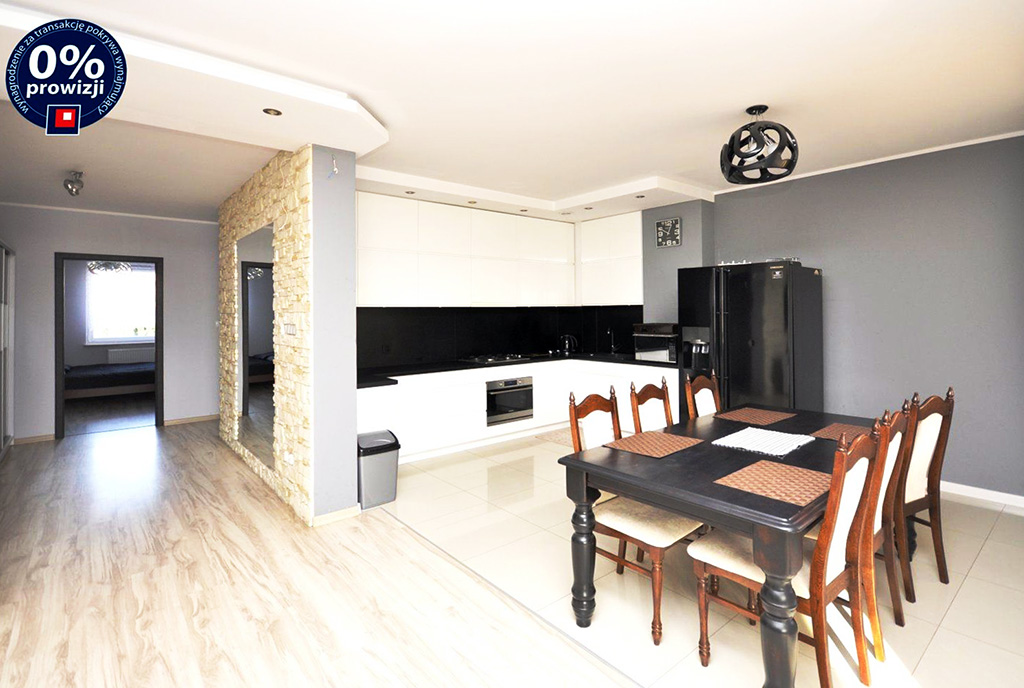 nowoczesna kuchnia w luksusowym apartamencie do wynajmu Gdynia (okolice)