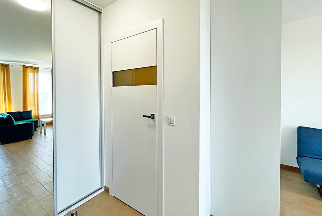 rozkładowy układ pomieszczeń w ekskluzywnym apartamencie na wynajem Gorzów Wielkopolski