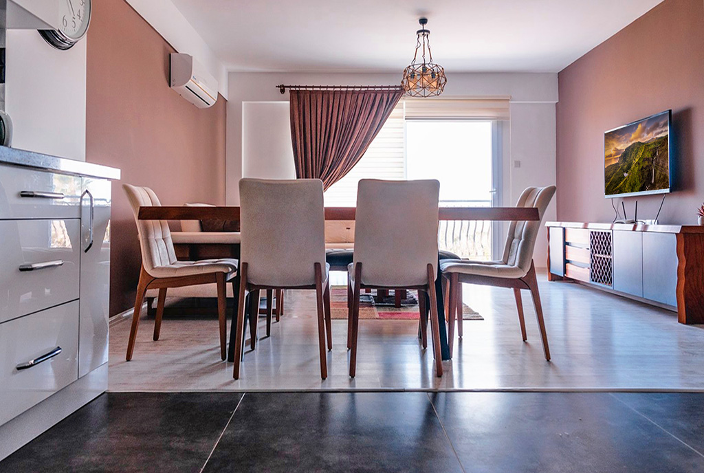 okazały styl wnętrza luksusowego apartamentu do sprzedaży Cypr (Iskele)