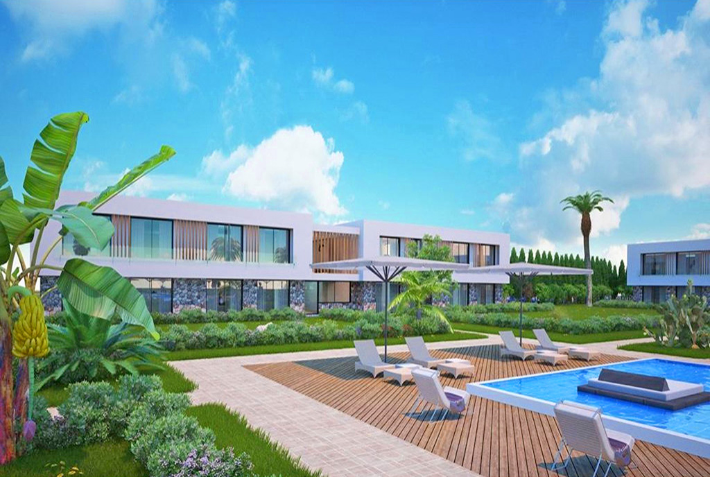 bogata oferta części wspólnych osiedla, na którym znajduje się luksusowy apartament do sprzedaży Cypr (Tabilsu)