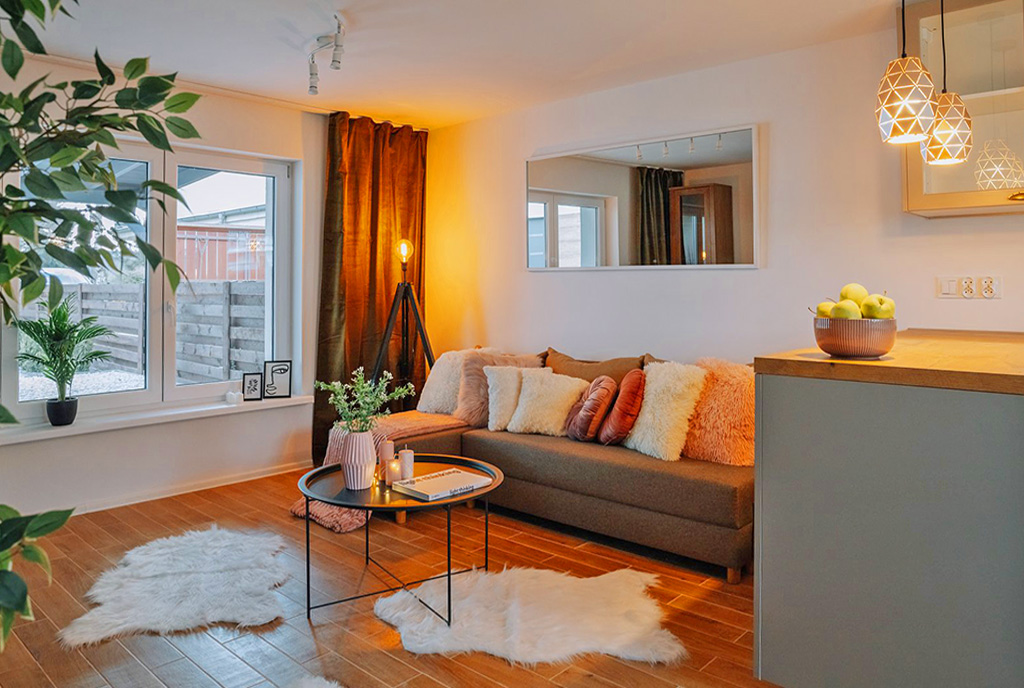 kameralny salon w ekskluzywnej willi do sprzedaży Wrocław