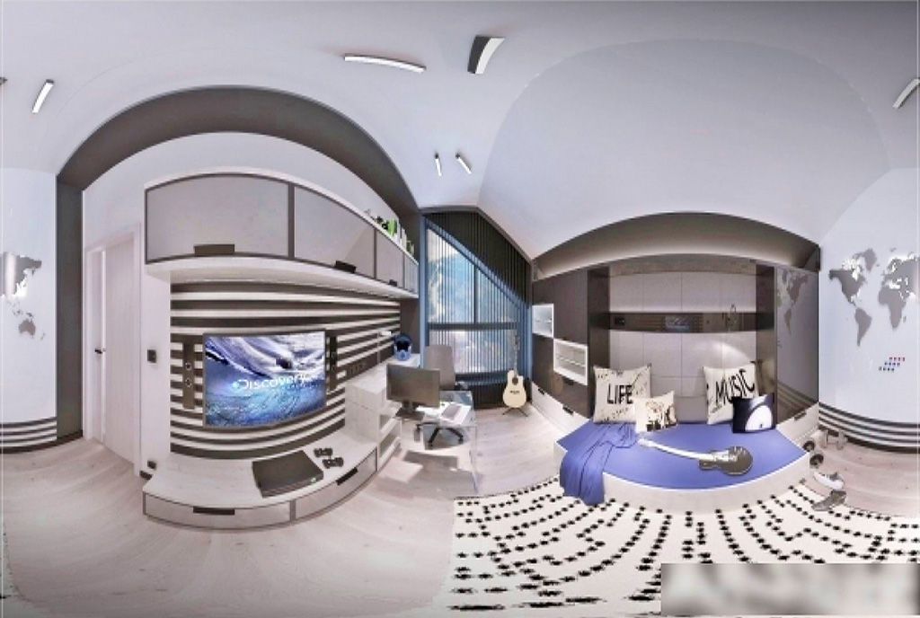 futurystyczna sypialnia w ekskluzywnym apartamencie na sprzedaż Wisła