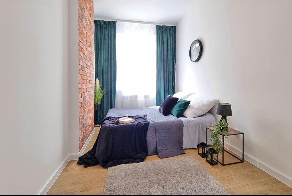 prywatna sypialnia w ekskluzywnym apartamencie na sprzedaż Mielec