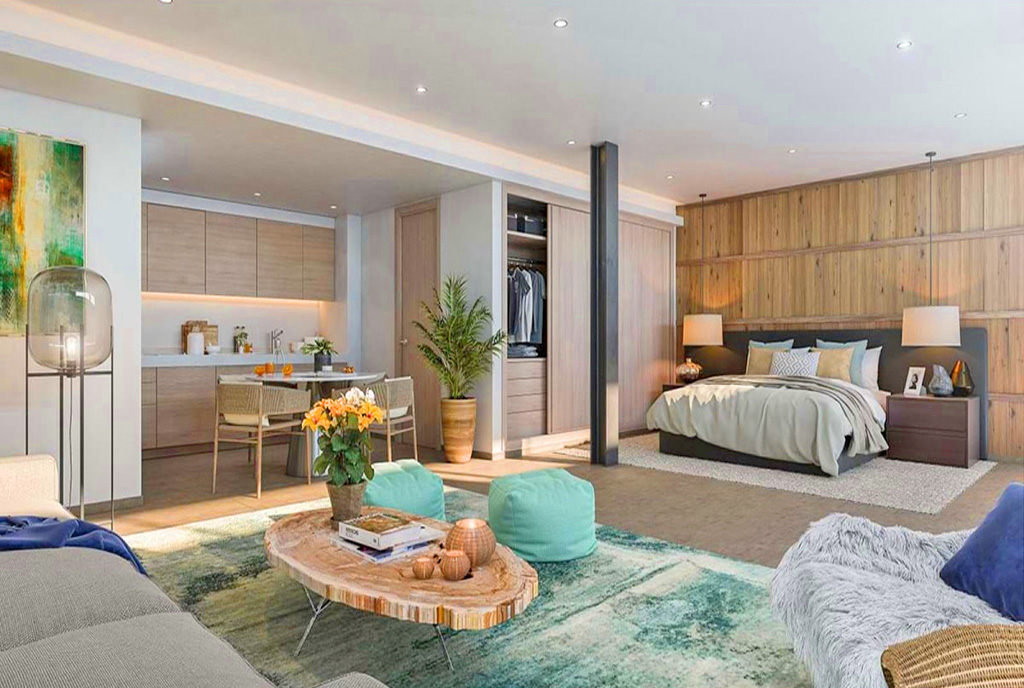 nowocześnie zaaranżowane wnętrze luksusowej willi na sprzedaż Hiszpania (Benahavís)