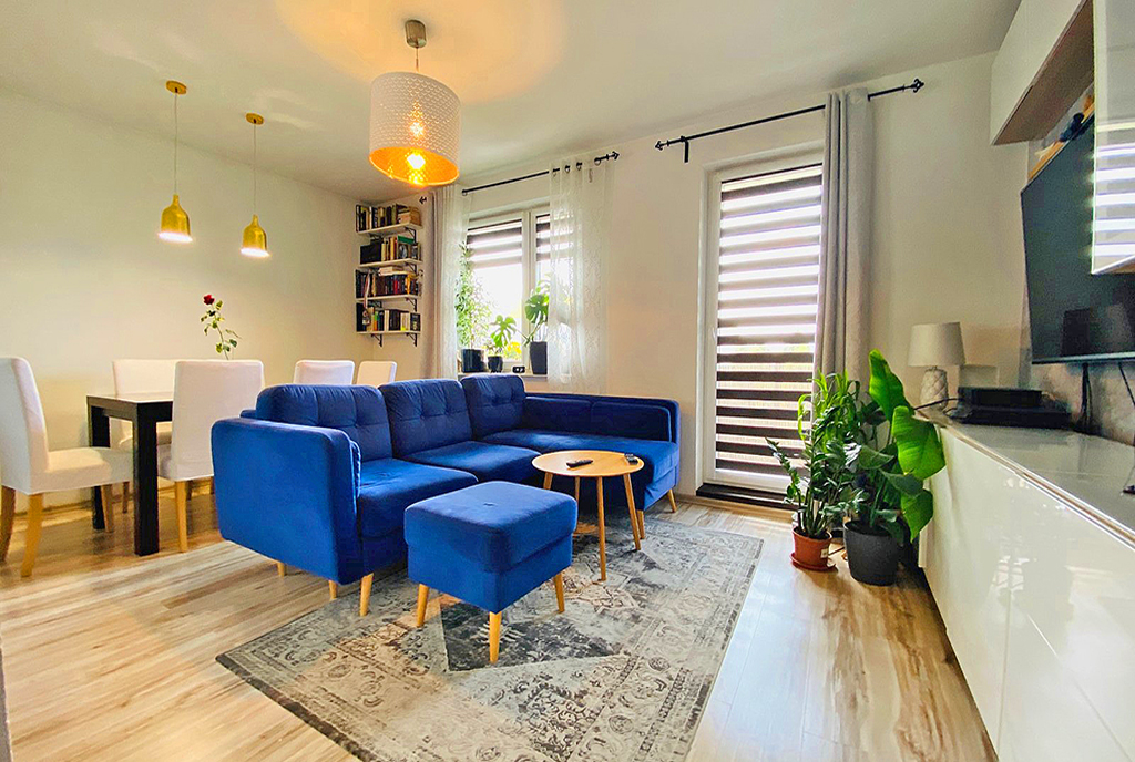 kameralny salon w ekskluzywnym apartamencie do sprzedaży Katowice (okolice)