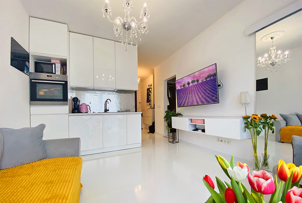 designerskie wnętrze ekskluzywnego apartamentu na sprzedaż Katowice