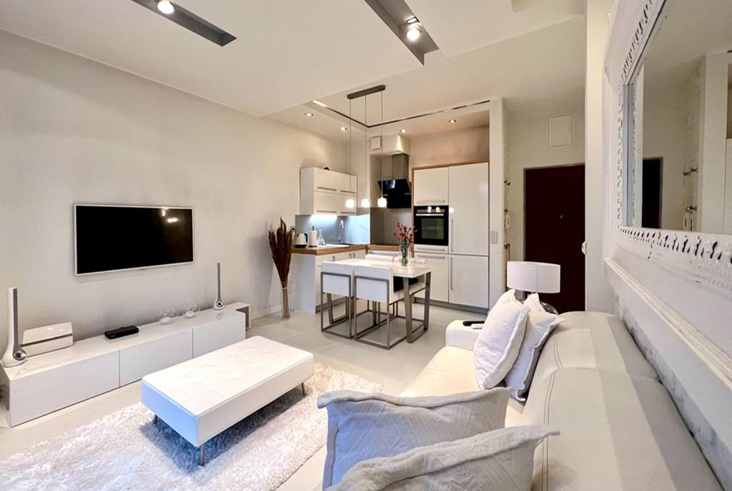 designerskie wnętrze ekskluzywnego apartamentu do wynajęcia Szczecin