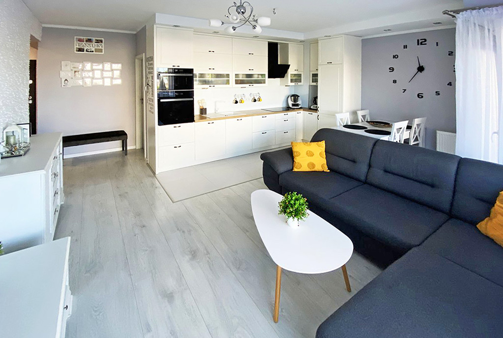 nowoczesne wnętrze ekskluzywnego apartamentu do sprzedaży Ełk
