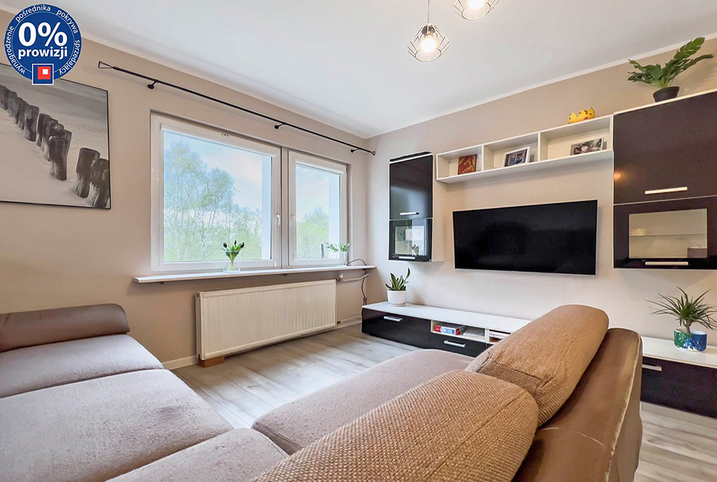 imponujący pokój dzienny w luksusowym apartamencie na sprzedaż Katowice (okolice)