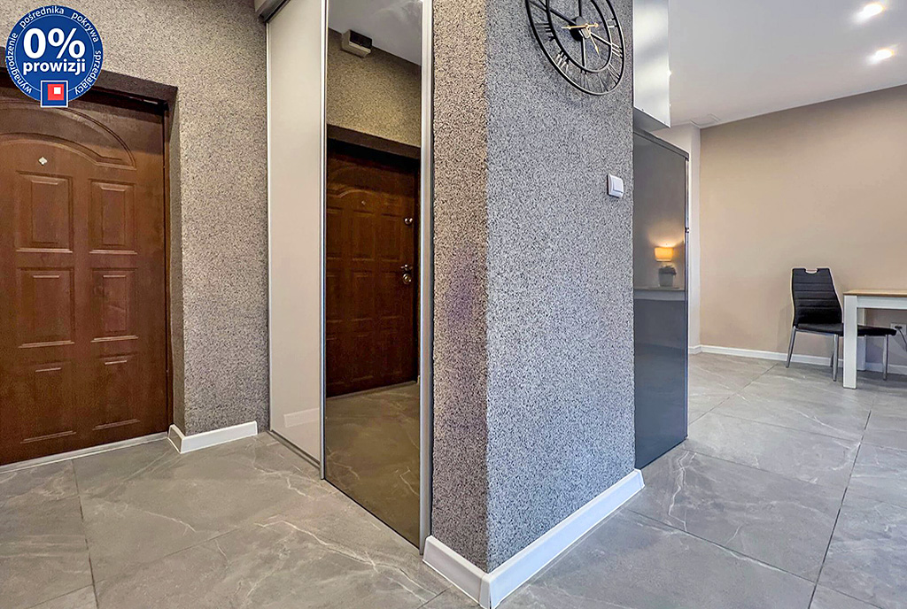 elegancki hol w ekskluzywnym apartamencie do sprzedaży Katowice (okolice)