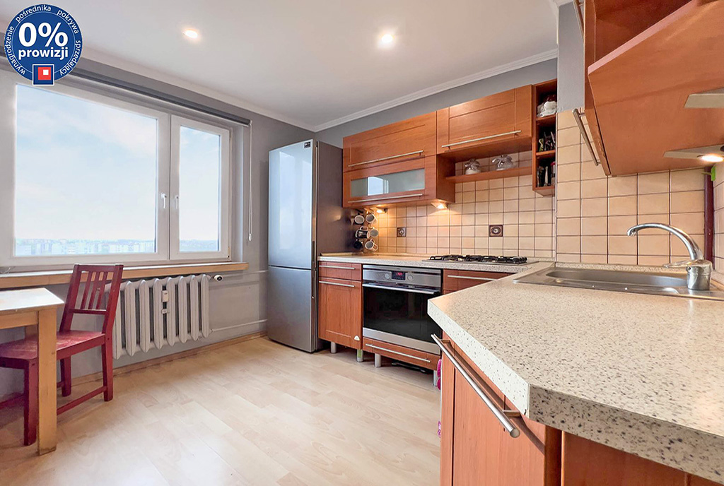 komfortowa kuchnia w luksusowym apartamencie na sprzedaż Katowice (okolice)