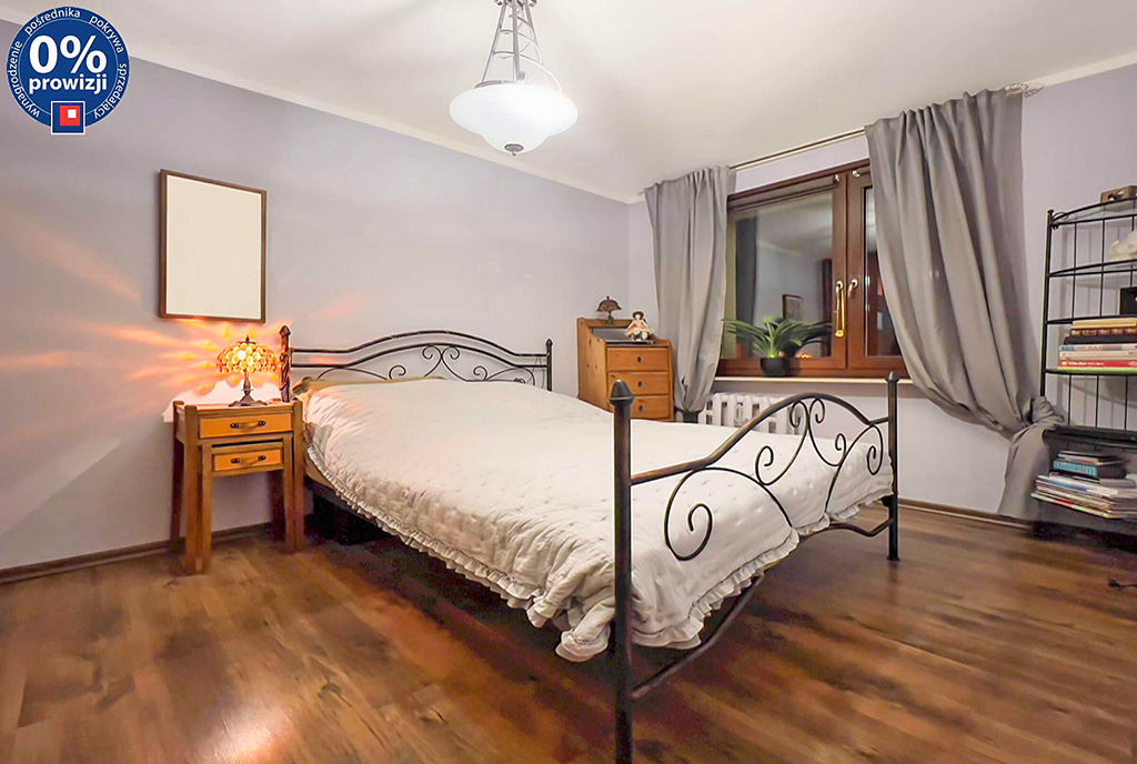 imponująca sypialnia w luksusowym apartamencie do sprzedaży Katowice (okolice)