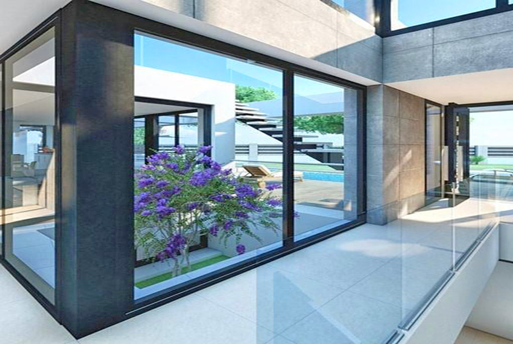 przepiękny ogród zimowy w ekskluzywnej willi na sprzedaż Hiszpania