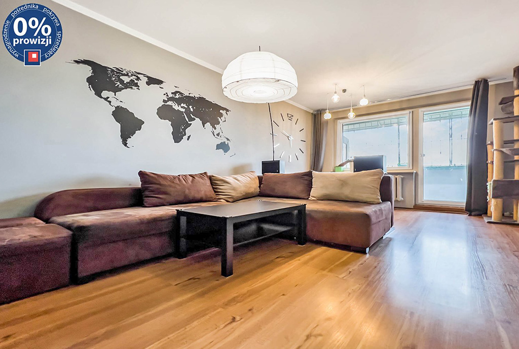 zapierający dech w piersiach salon w luksusowym apartamencie na sprzedaż Katowice (okolice)