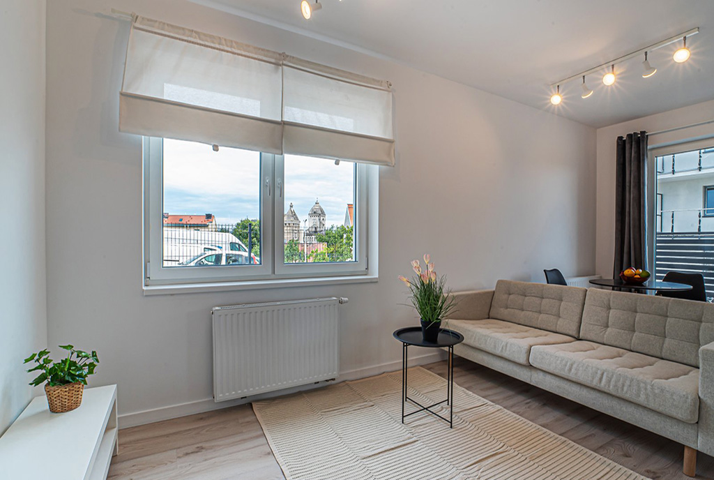 fragment jednego z pokoi w ekskluzywnym apartamencie na sprzedaż Bolesławiec