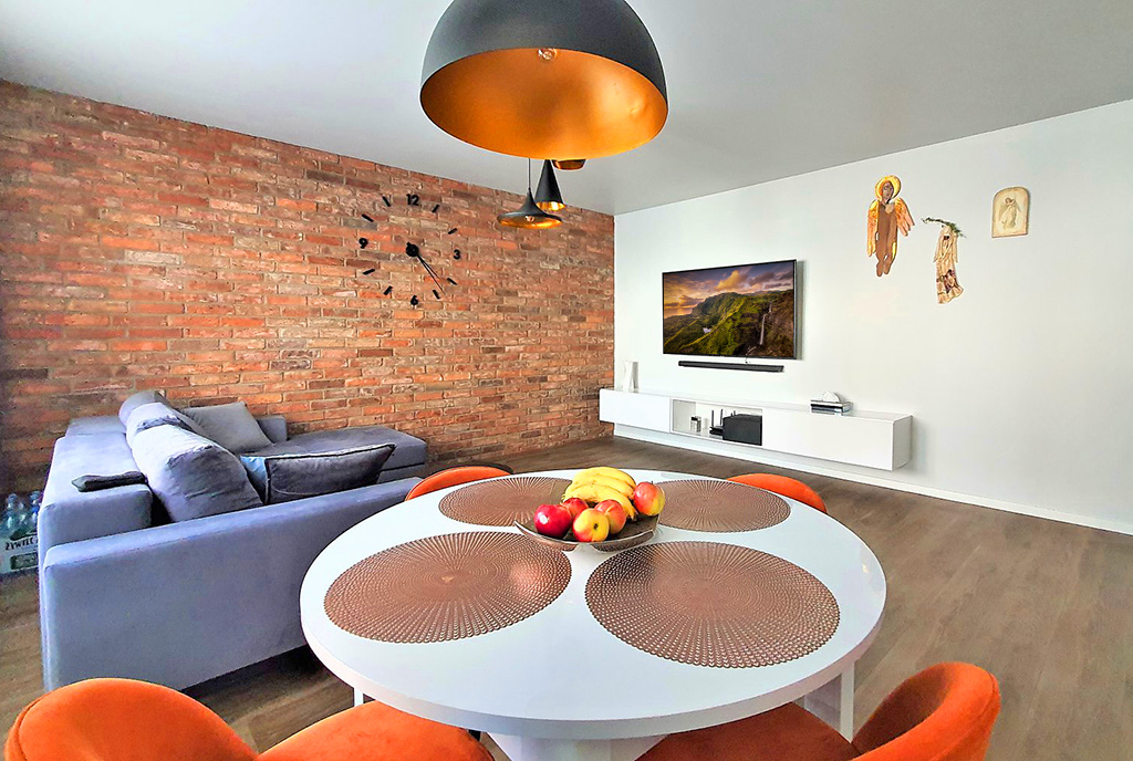 nowoczesne wnętrze ekskluzywnego apartamentu do sprzedaży Białystok (okolice)