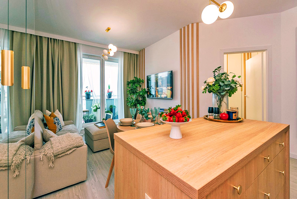 zapierające dech w piersiach wnętrze ekskluzywnego apartamentu do sprzedaży Elbląg