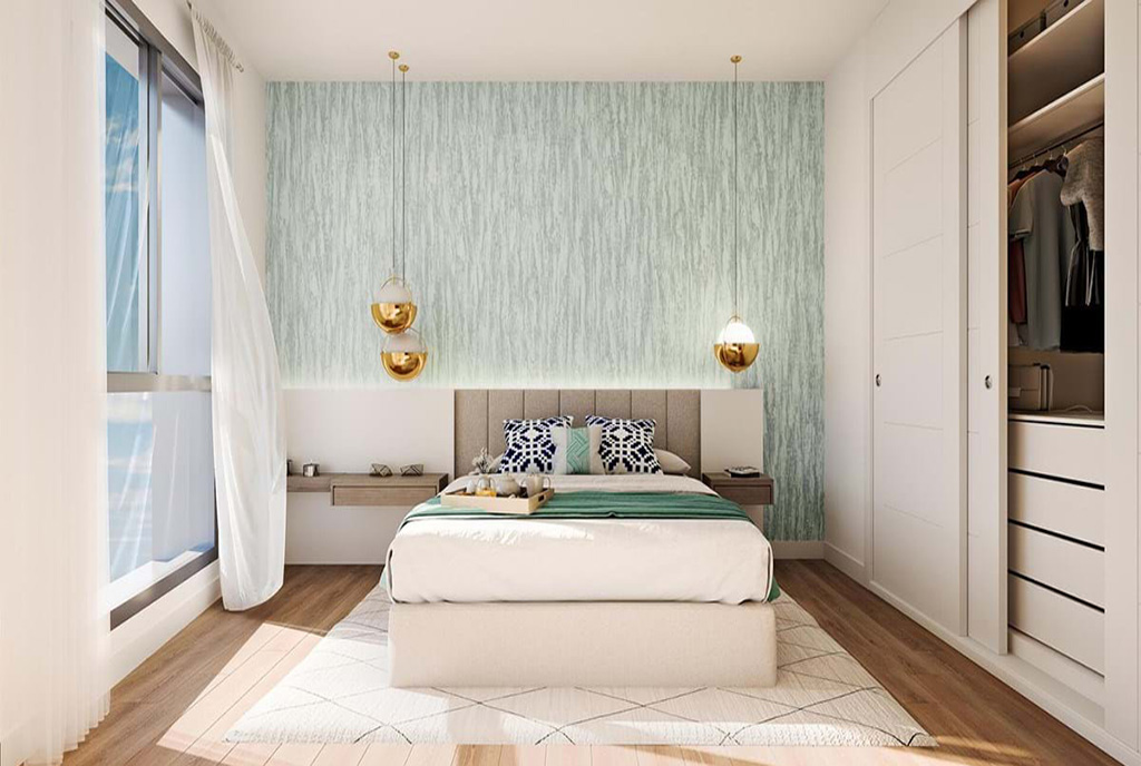 prywatna sypialnia w ekskluzywnym apartamencie na sprzedaż Hiszpania (Estepona)