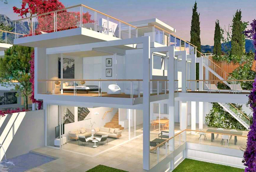 nowoczesna była ekskluzywnej willi do sprzedaży Marbella (Hiszpania)