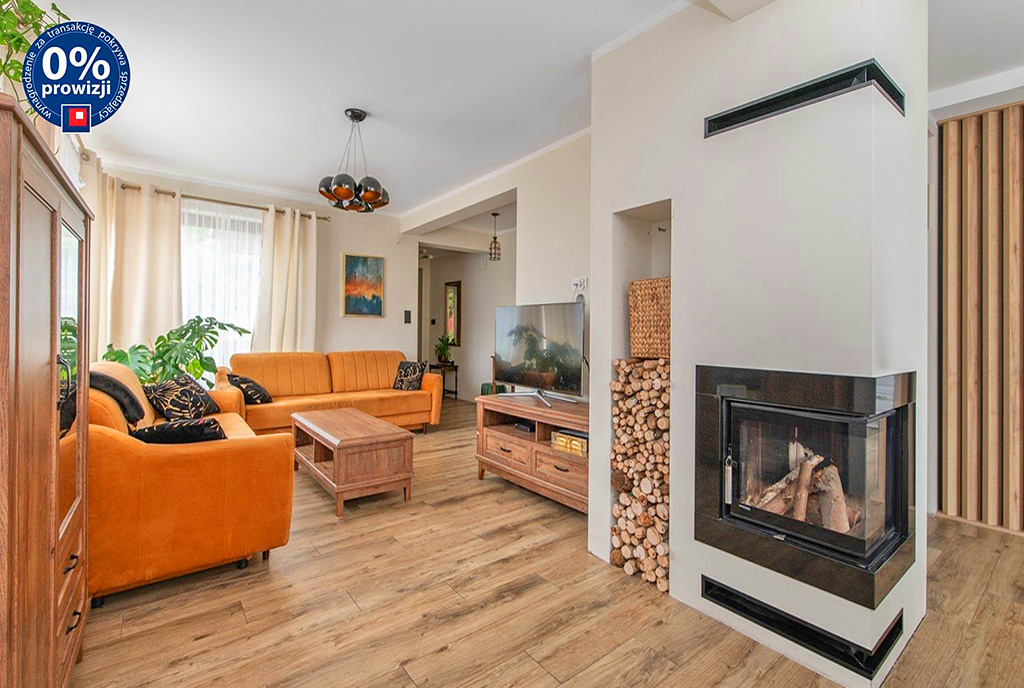 nowoczesny salon w ekskluzywnej willi do sprzedaży Gdynia (okolice)