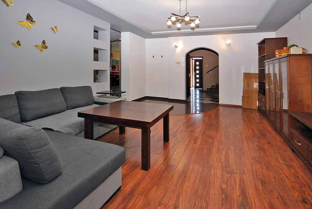 fragment pokoju dziennego w luksusowej willi do wynajmu Piotrków Trybunalski (okolice)