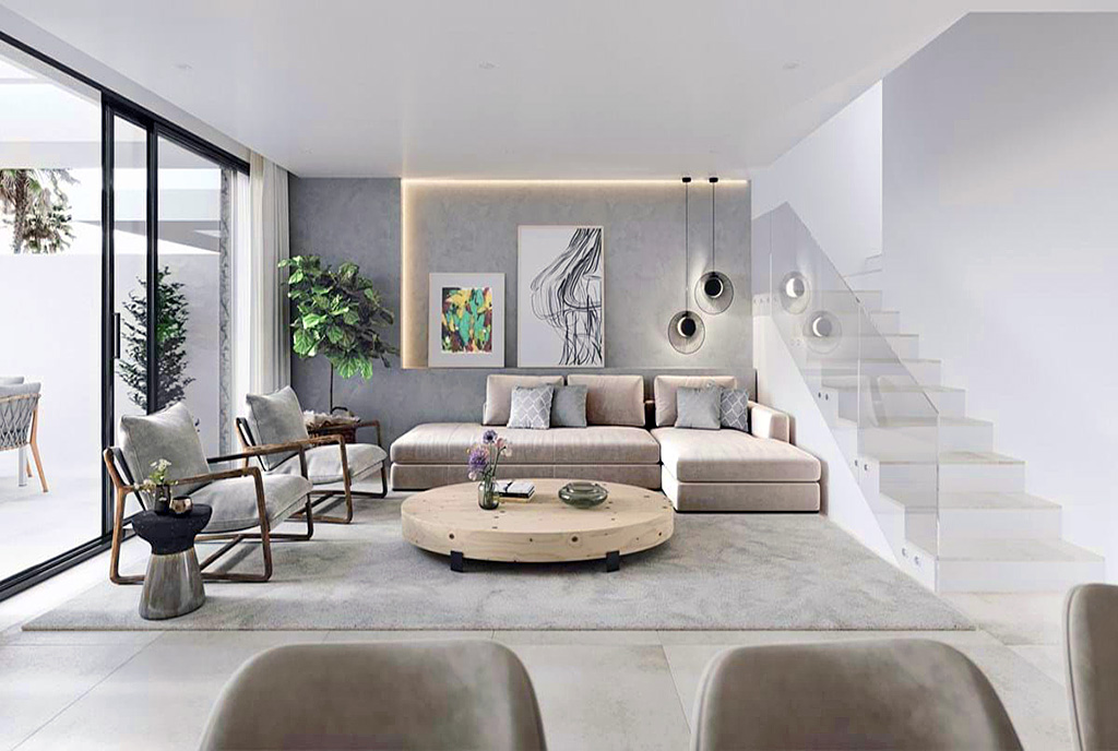 designerskie wnętrze ekskluzywnego apartamentu do sprzedaży Hiszpania (Estepona)