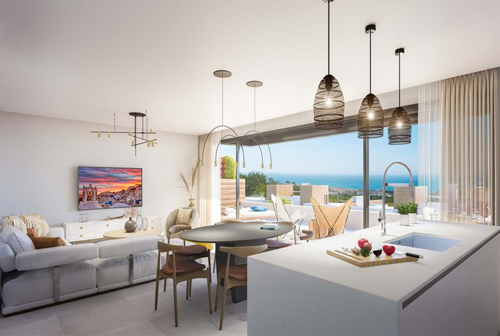 imponujące wnętrze ekskluzywnego apartamentu do sprzedaży Hiszpania (Marbella)