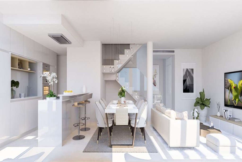 designerskie wnętrze luksusowego apartamentu na sprzedaż Hiszpania (Mijas)