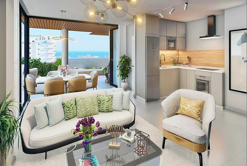imponujące wnętrze ekskluzywnego apartamentu do sprzedaży Hiszpania (Torremolinos)