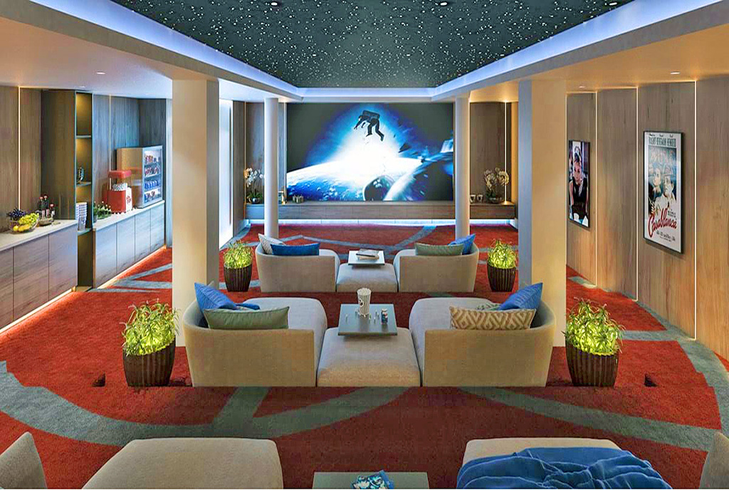 prywatna sala kinowa w ekskluzywnej willi na sprzedaż Hiszpania (Benahavís)