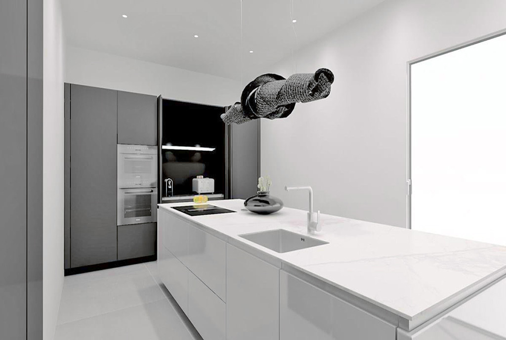 designerska kuchnia w luksusowej willi do sprzedaży Hiszpania (Marbella)